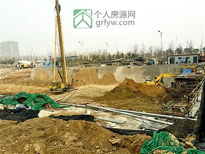 盛大·凱旋城10號(hào)樓正在施工