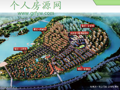 雁棲湖耀江花園獨一無二的生態(tài)·島居大盤