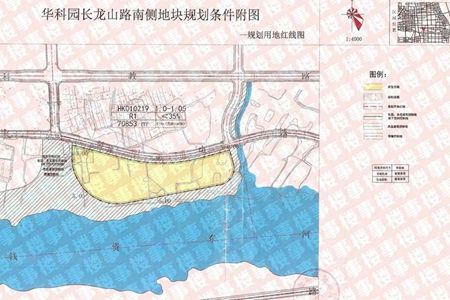 金壇華科園長龍山路南側地塊規劃圖