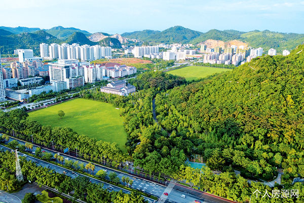 柳州土地拍賣馬鹿山板塊一角俯瞰