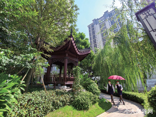 玉林萬昌東方韻小區環境